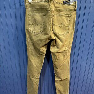 AG Olive Skinny Jeans